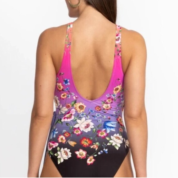 Johnny Was Floral Swimsuit - Picture 7 of 7